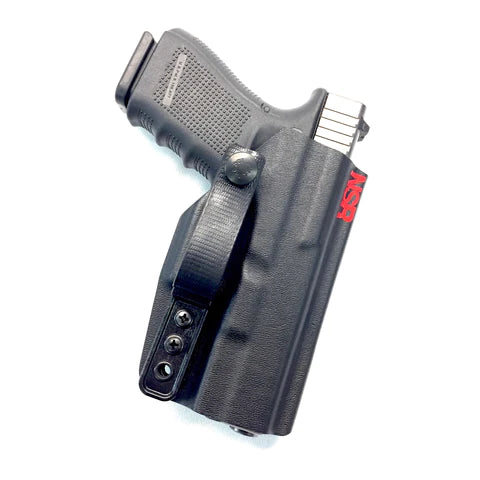 Black C-1 Appendix Holster for Glock 17/22, 19/23, 26/27, 34/35 in